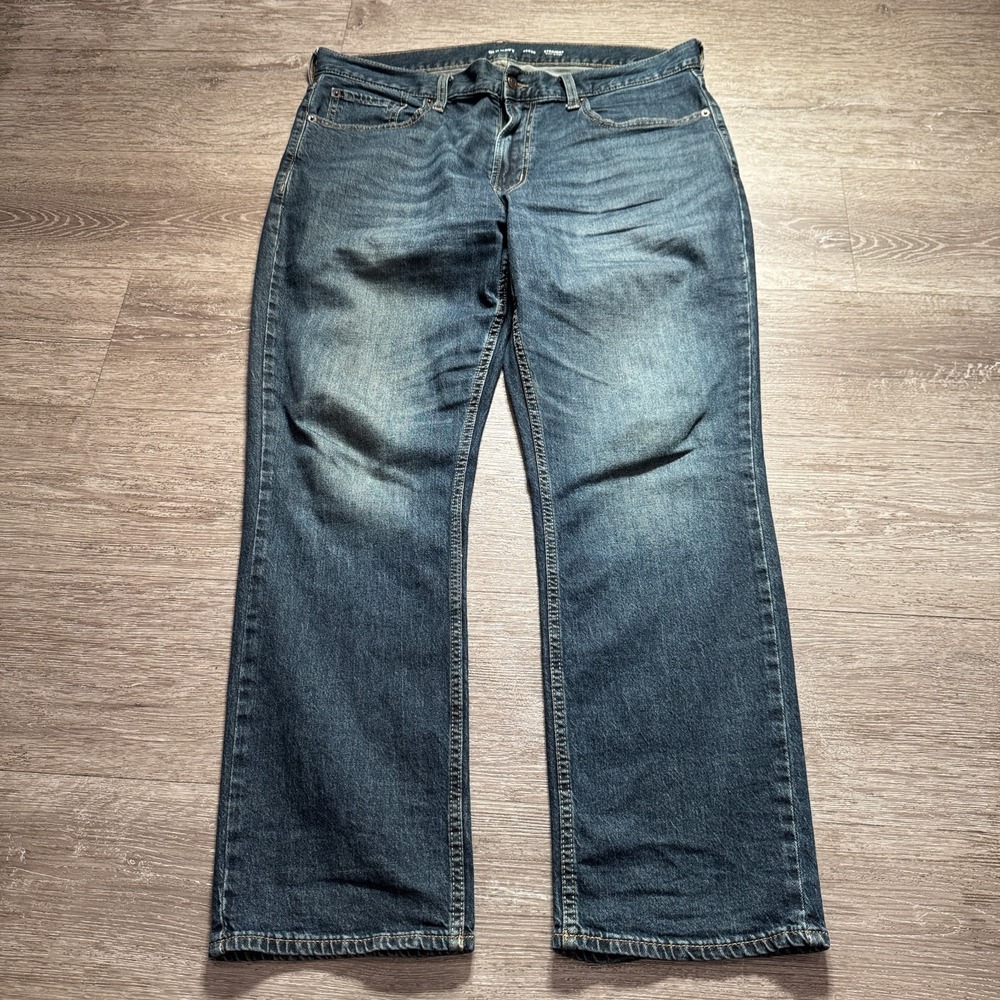 Old Navy Jeans Mens 36 Blue Denim Straight Built in‎ Flex Stretch Denim 36x29